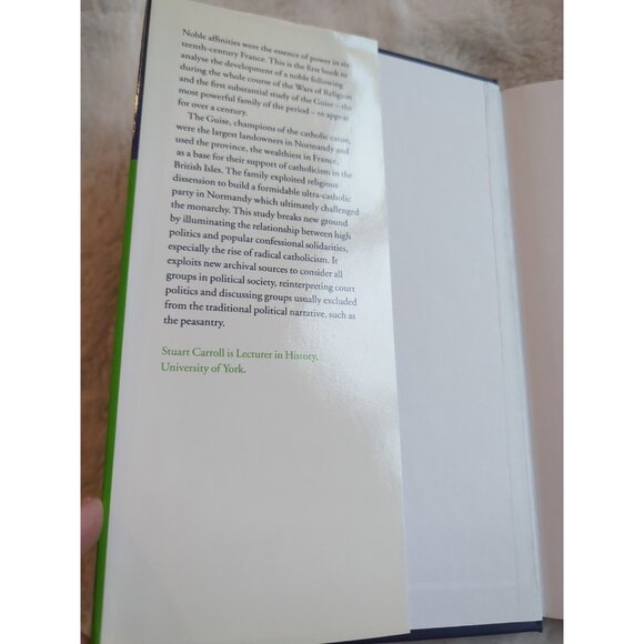 Noble Power during the French Wars of Religion HC DJ 1998 Vtg Stuart Carroll - Picture 2 of 6